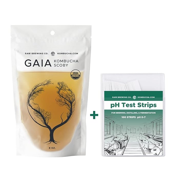 Gaia Scoby + pH Strips