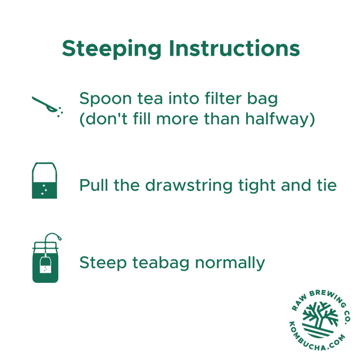 Extra Large Drawstring Tea Bags