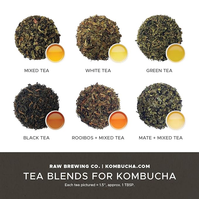Organic tea six flavor variety
