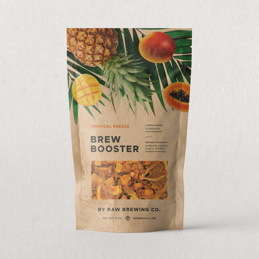 Tropical Breeze Kombucha Flavoring pouch