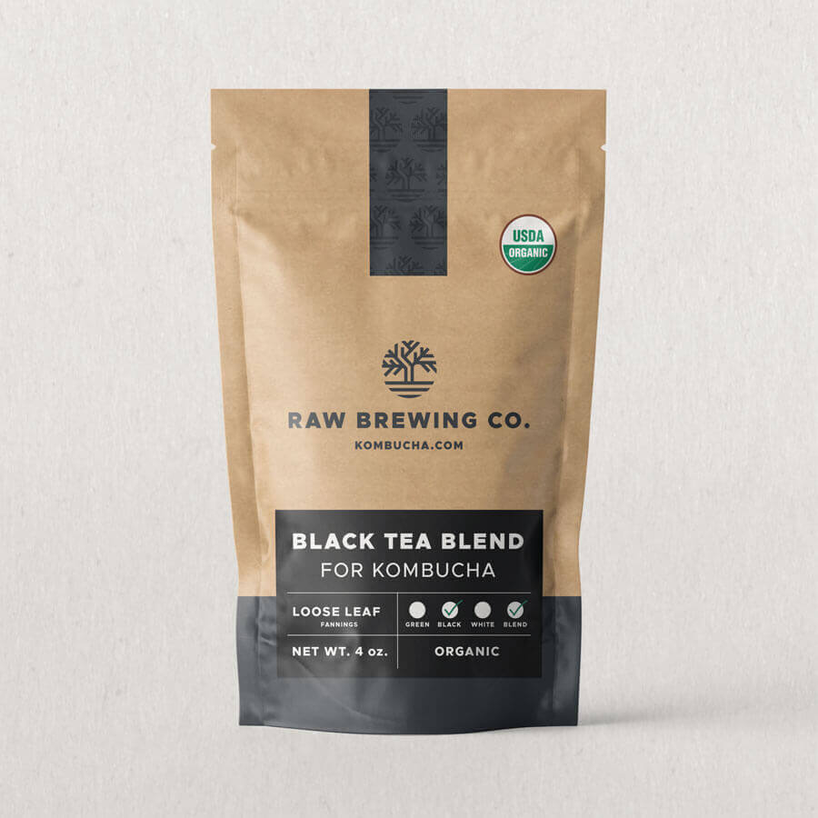 get 100 percent organic black tea bend for kombucha online front