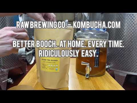 Gaia - Blended Kombucha Culture (SCOBY) & Starter Liquid (Certified Or –  Raw Brewing Co. 