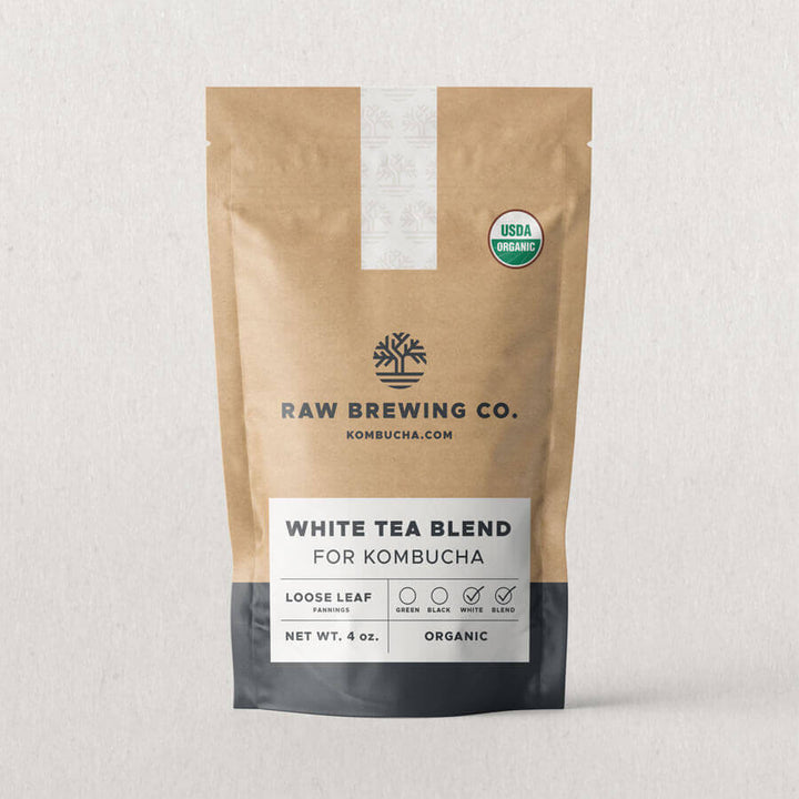 White Tea Blend for Kombucha (Certified Organic)